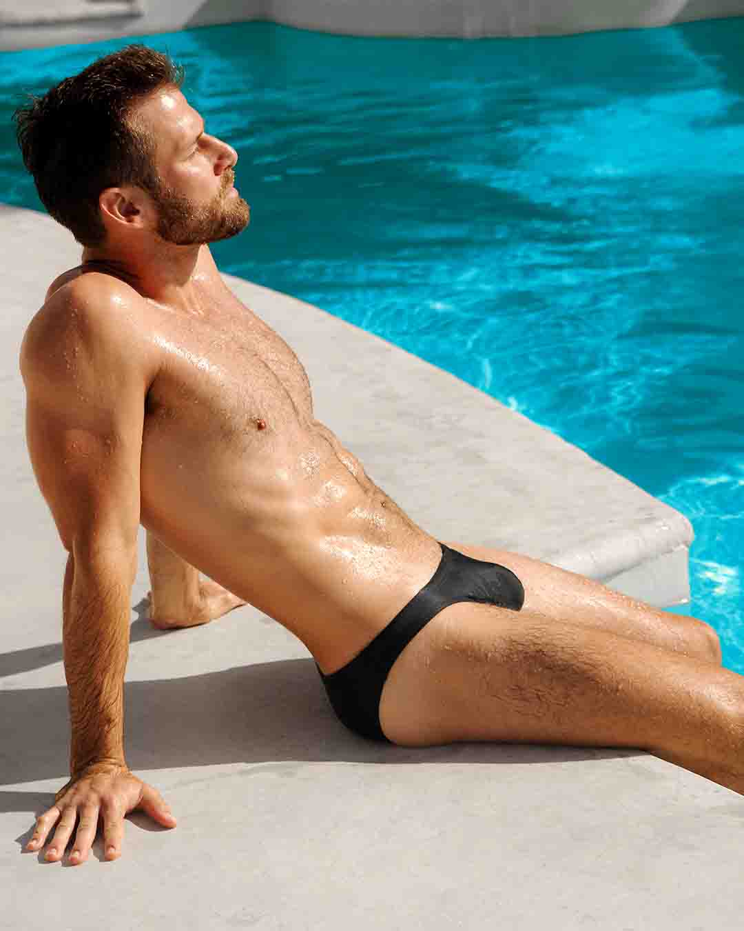 JET BLACK - Swim Mini Brief | DC2