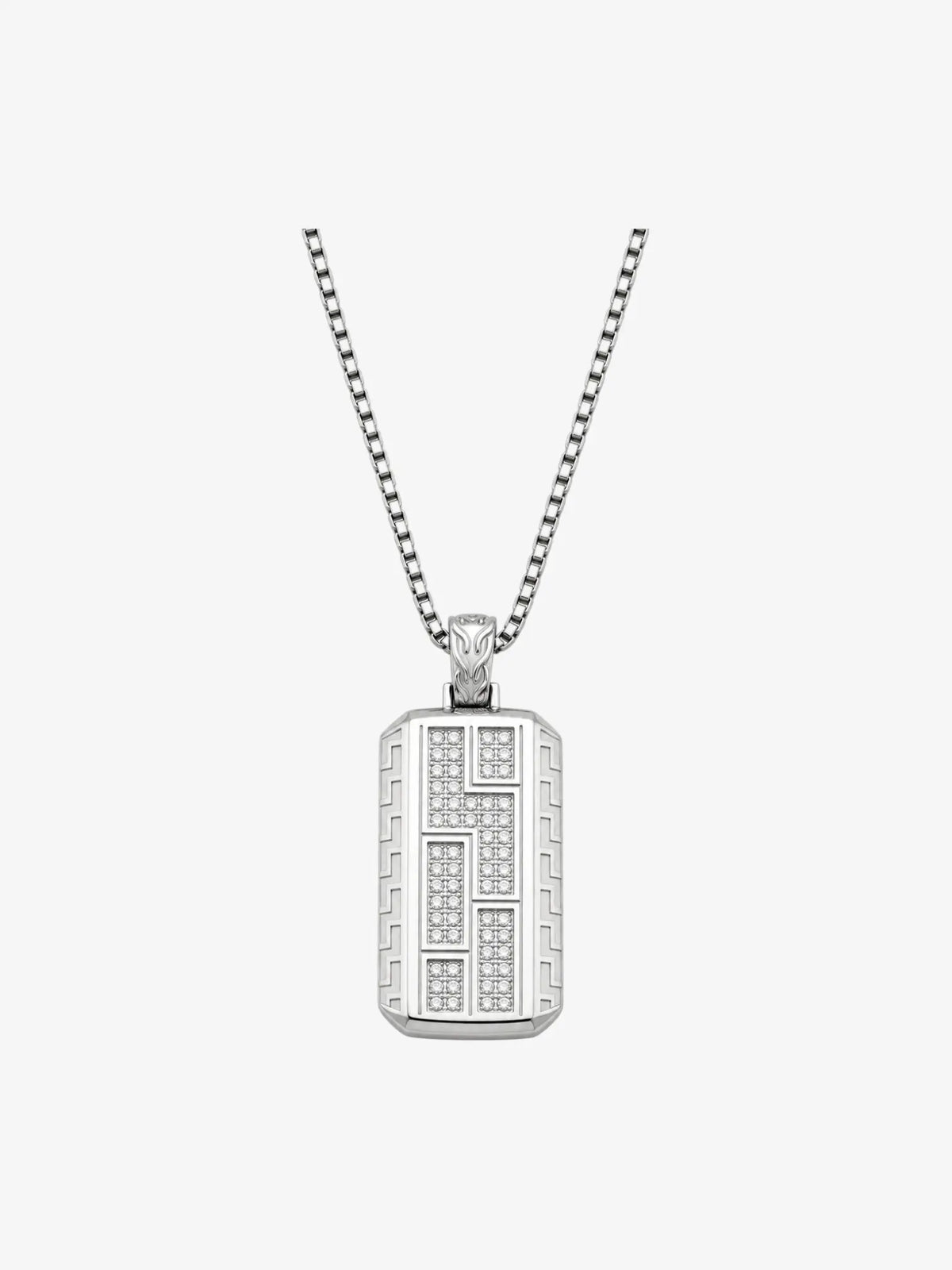 Dog Tag Pendant Necklace