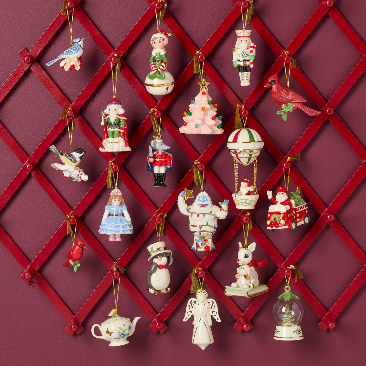 Nutcracker 3-Piece Ornament Set