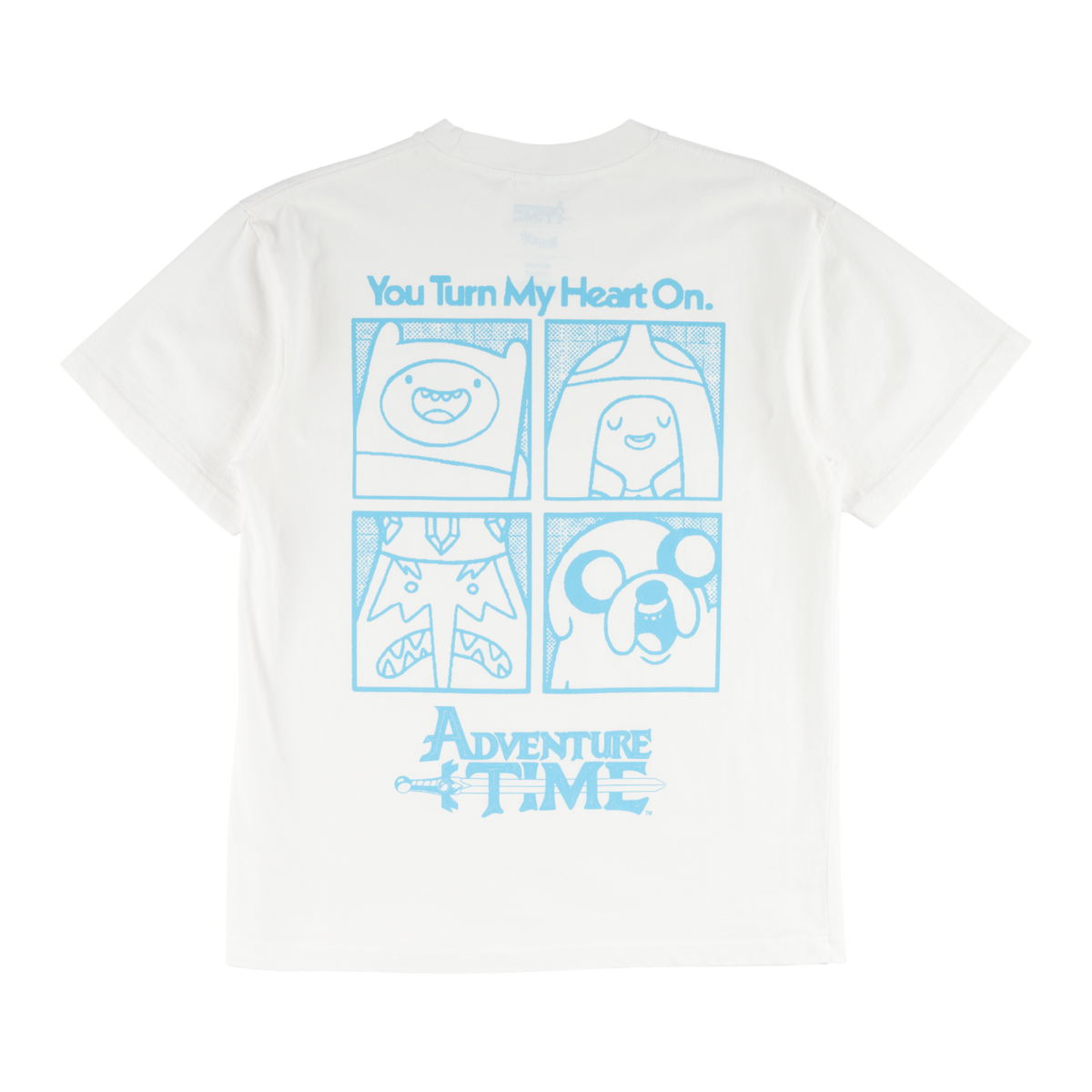 ADVENTURE TIME X WELCOME - Heart On Boxy Garment-Dyed Tee