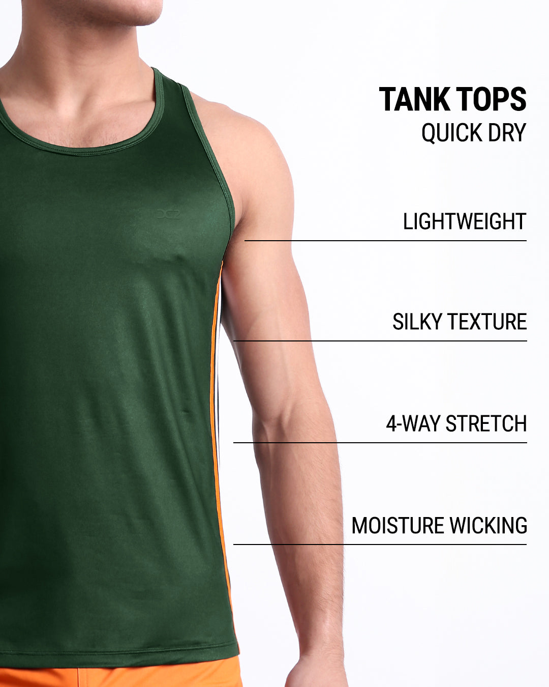 BRAVE GREEN - Tank Top | DC2