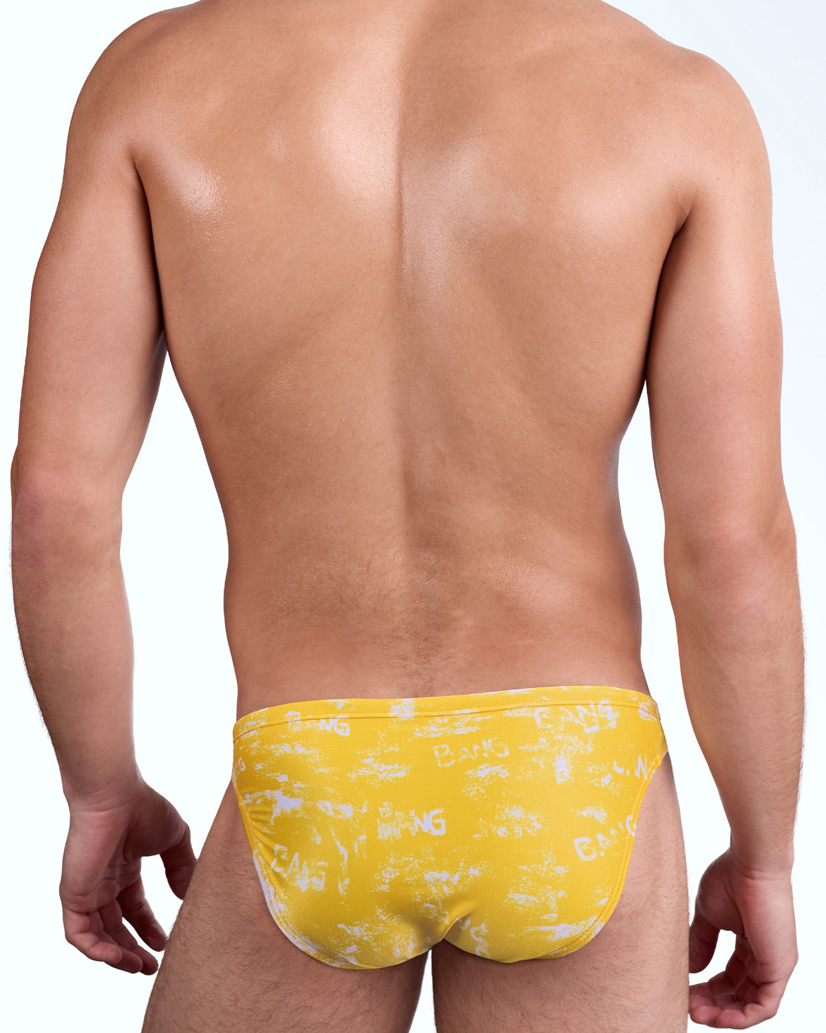 BRUSH RUSH (YELLOW) - Swim Mini Brief
