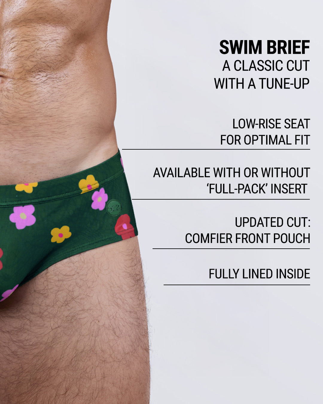 BUY MYSELF FLOWERS - Swim Brief | DC2