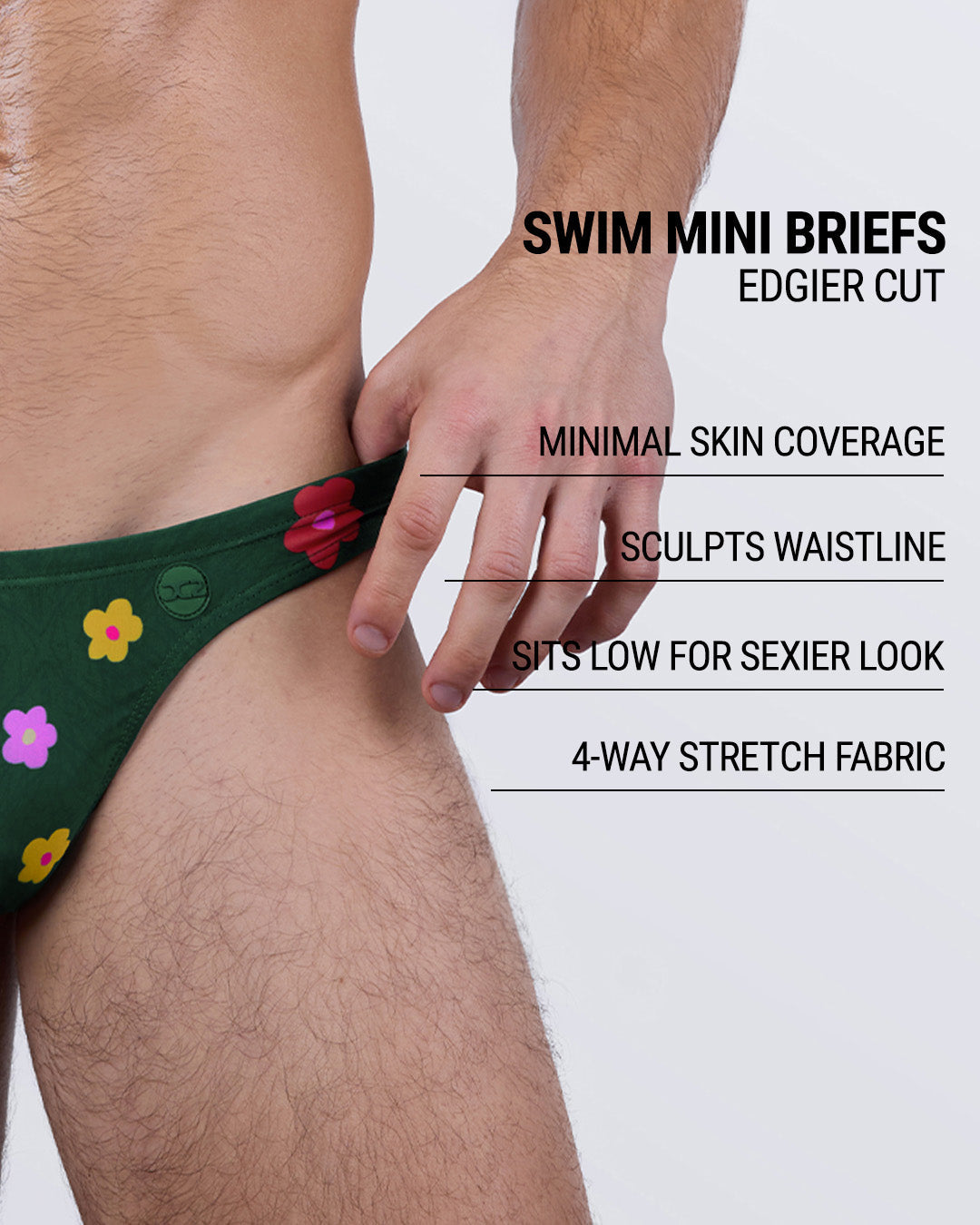 BUY MYSELF FLOWERS - Swim Mini Brief | DC2