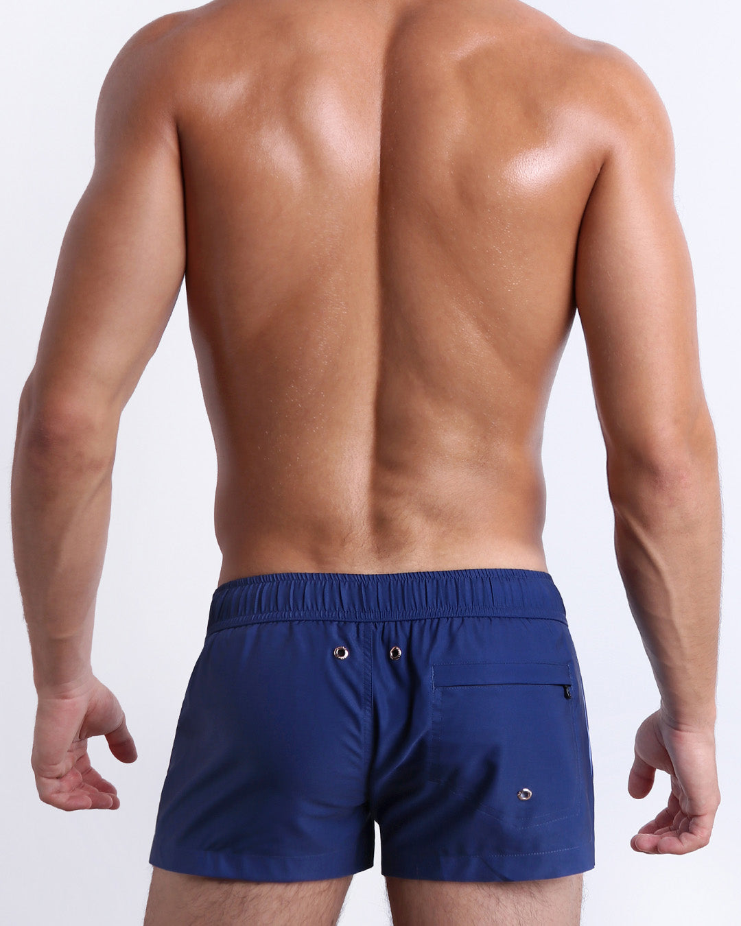 CASINO ROYALE (BLUE) - Mini Shorts