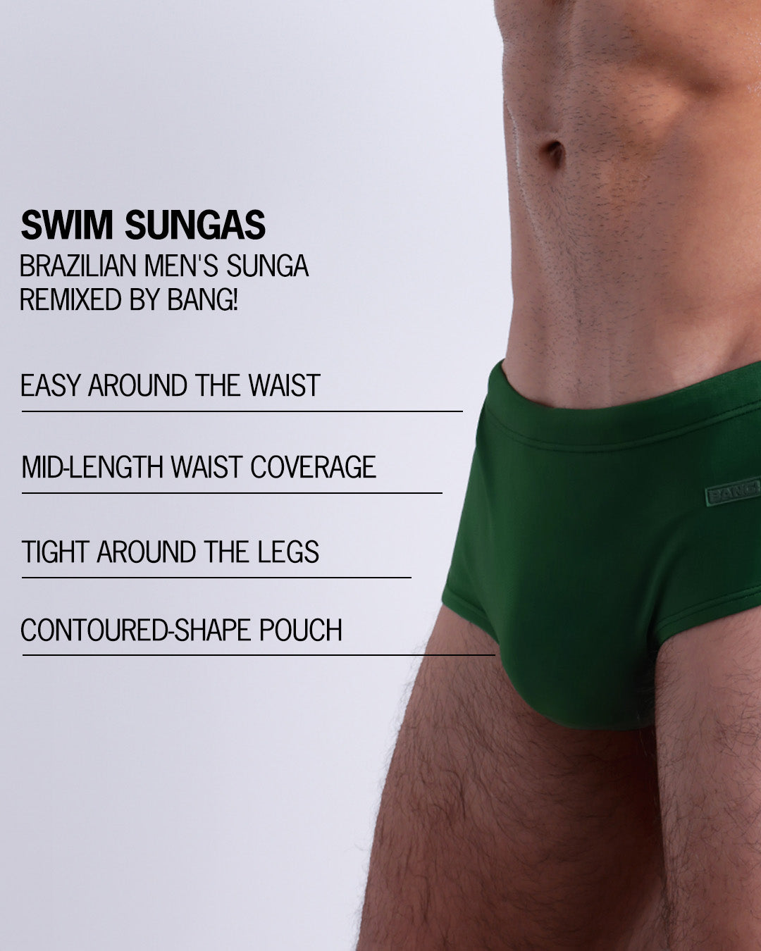CASINO ROYALE (GREEN) - Swim Sunga