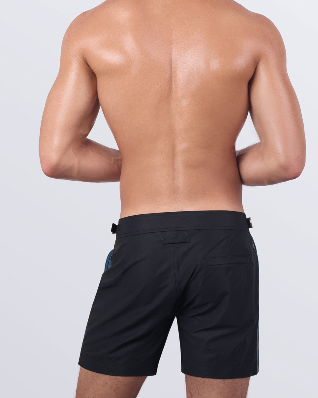 CASINO ROYALE (GREY) - Tailored Shorts