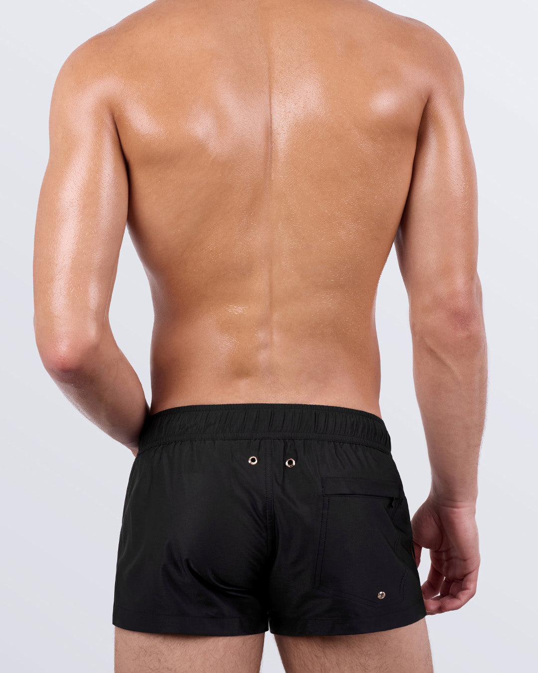 CASINO ROYALE (LEOPARD + BLACK) - Mini Shorts