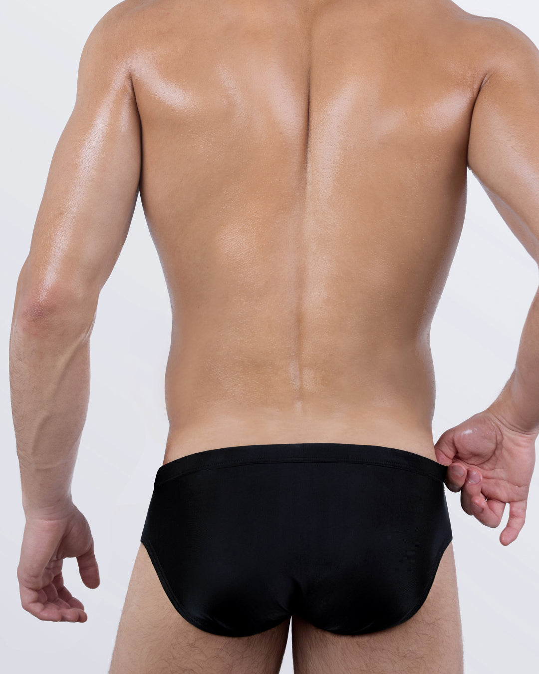 CASINO ROYALE (LEOPARD + BLACK) - Swim Brief
