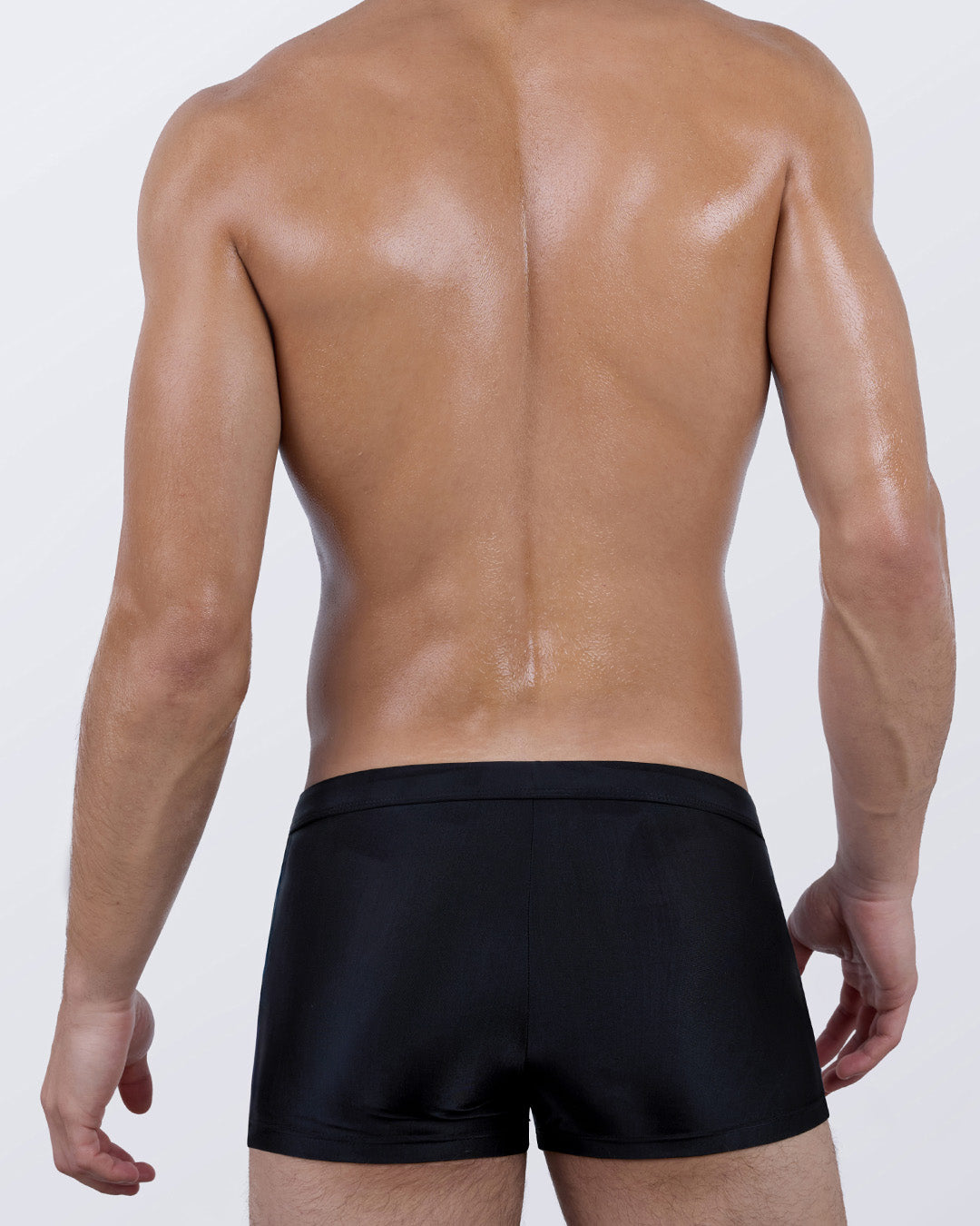 CASINO ROYALE (LEOPARD + BLACK) - Swim Trunks