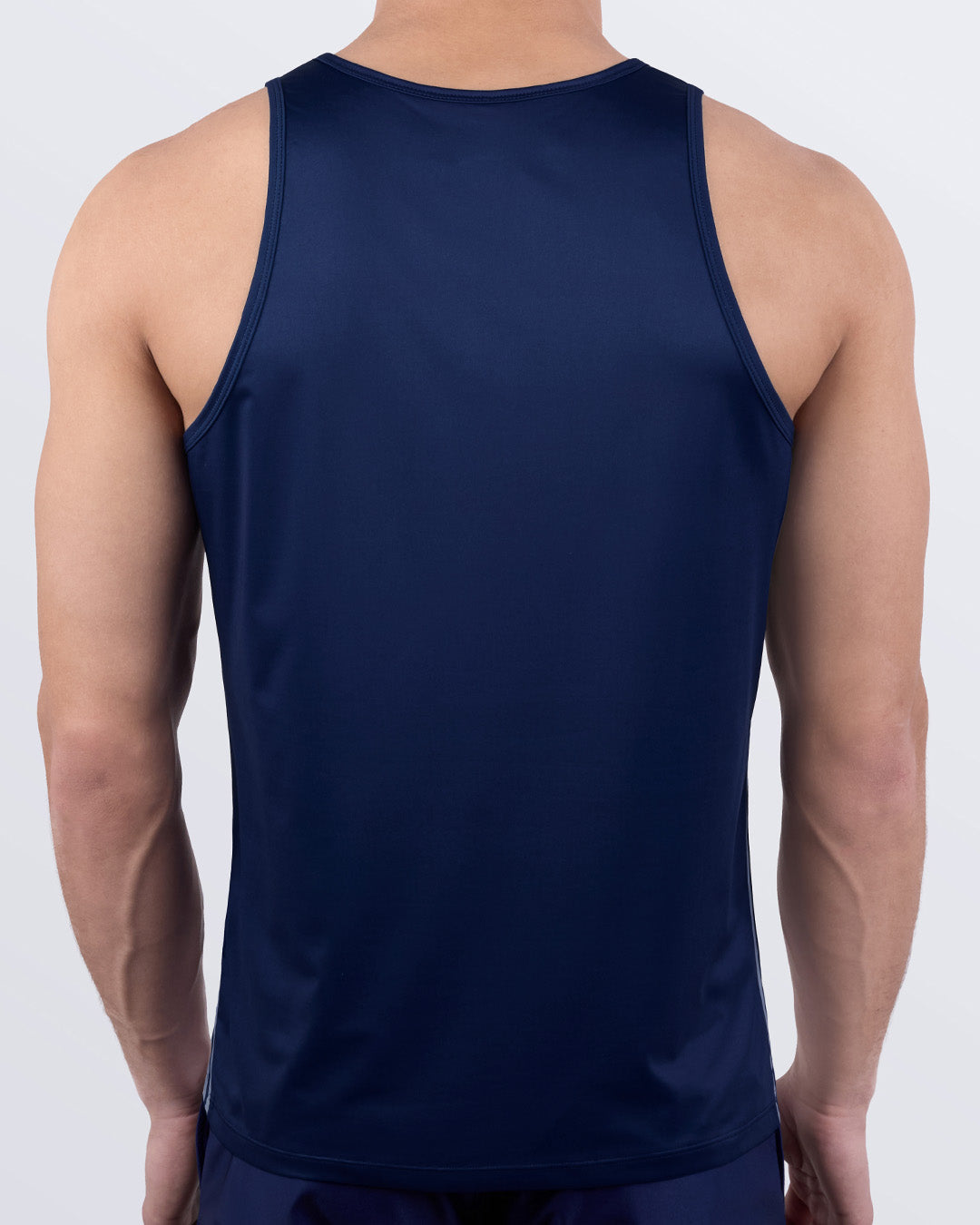 CASINO ROYALE (WHITE + NAVY BLUE) - Tank Top