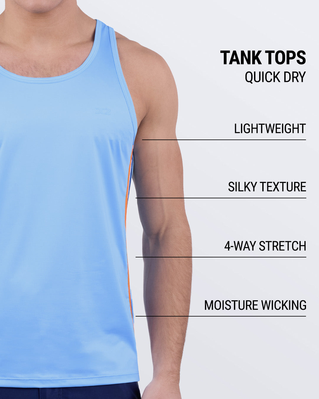 COASTAL BLUE - Tank Top | DC2