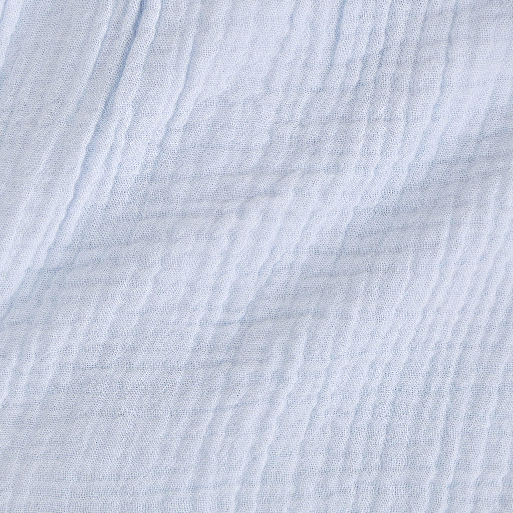 Halogen Blue Cotton Crinkle Bubble Romper