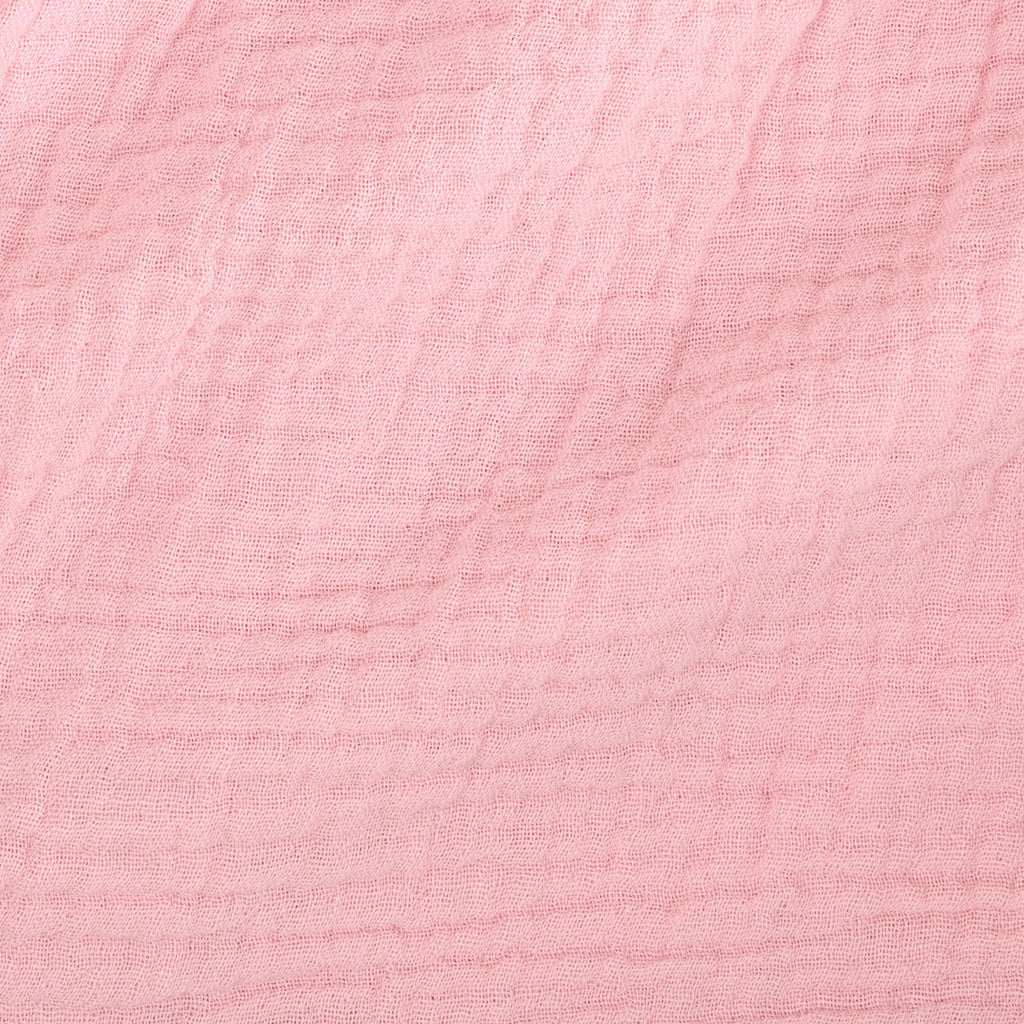 Happy Pink Cotton Crinkle Button Down Short Set
