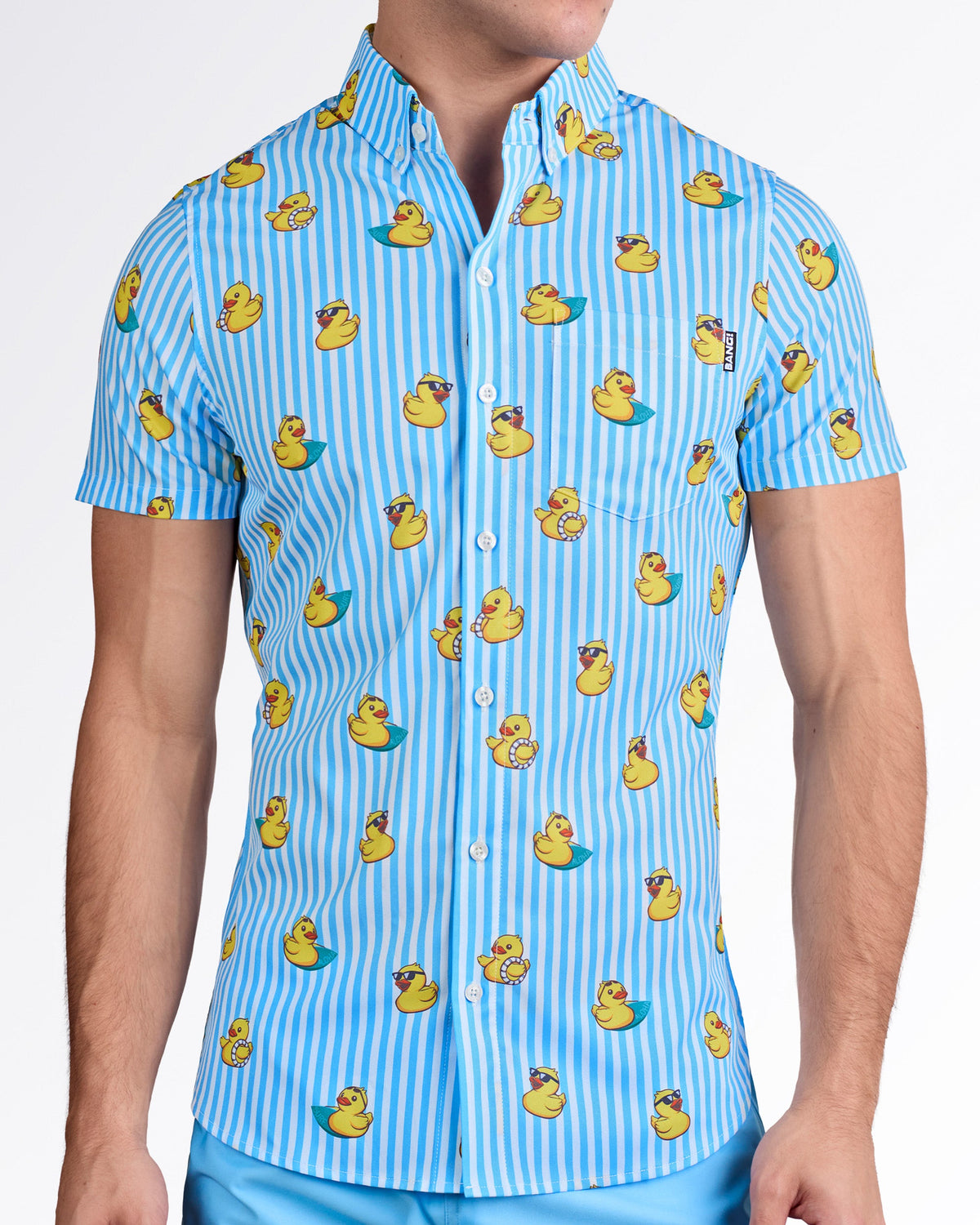 DUCKS JUST WANNA HAVE FUN - Stretch Shirt