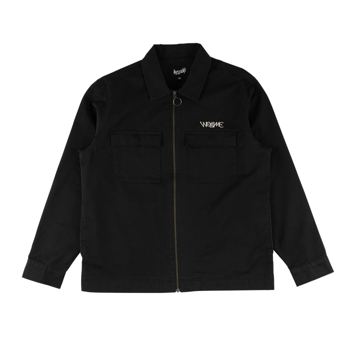 Paladin Twill Zip Work Shirt w/Back Patch