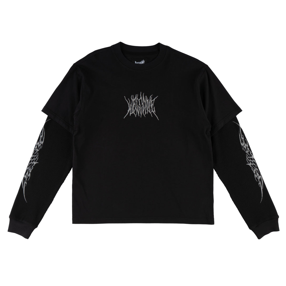 Caste Garment-Dyed Layered Knit