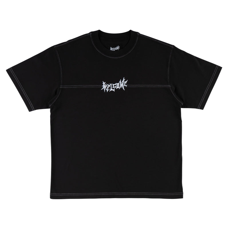 Vamp Boxy Contrast Stitch Football Knit