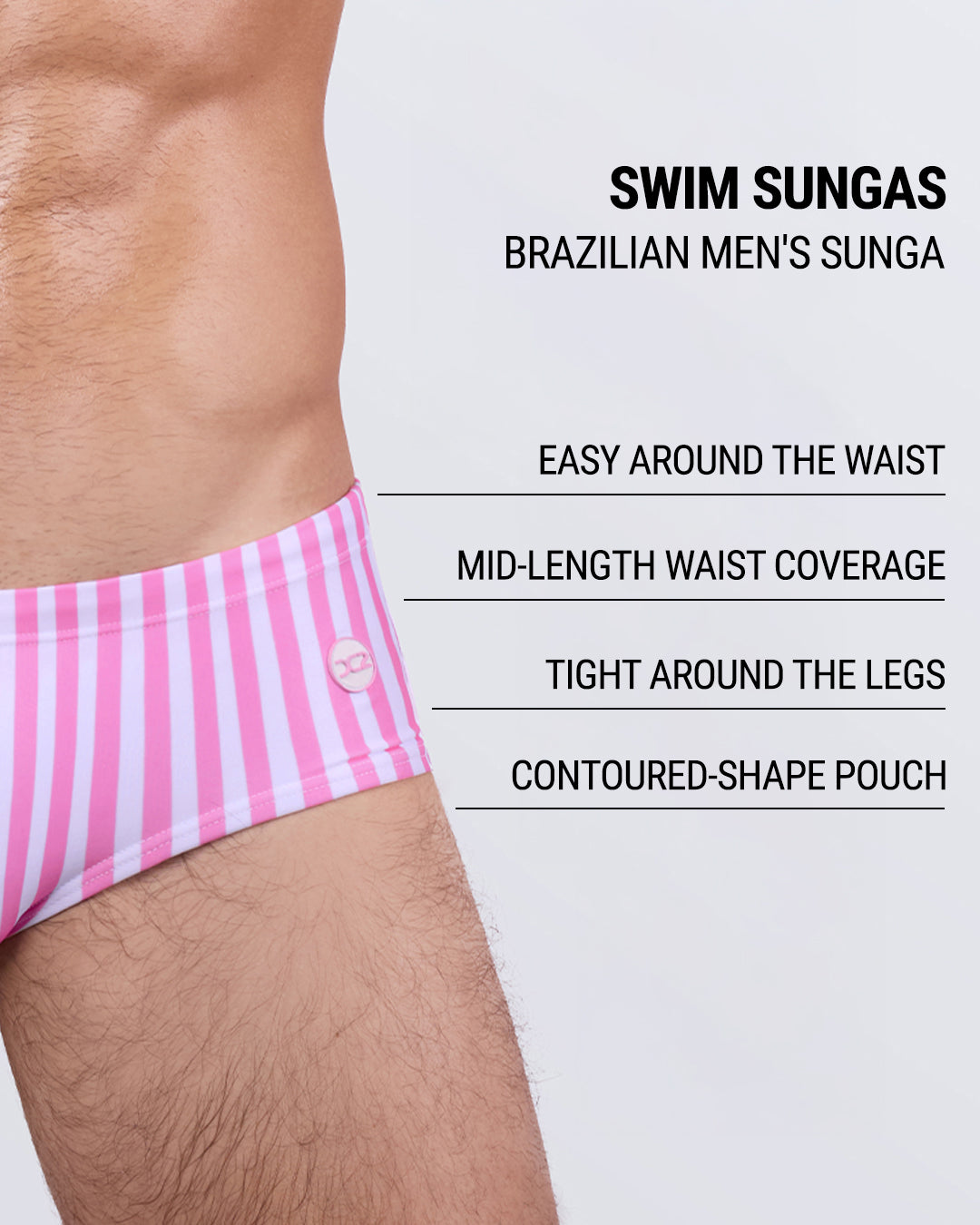 FAST LINES (CHILL PINK) - Swim Sunga | DC2