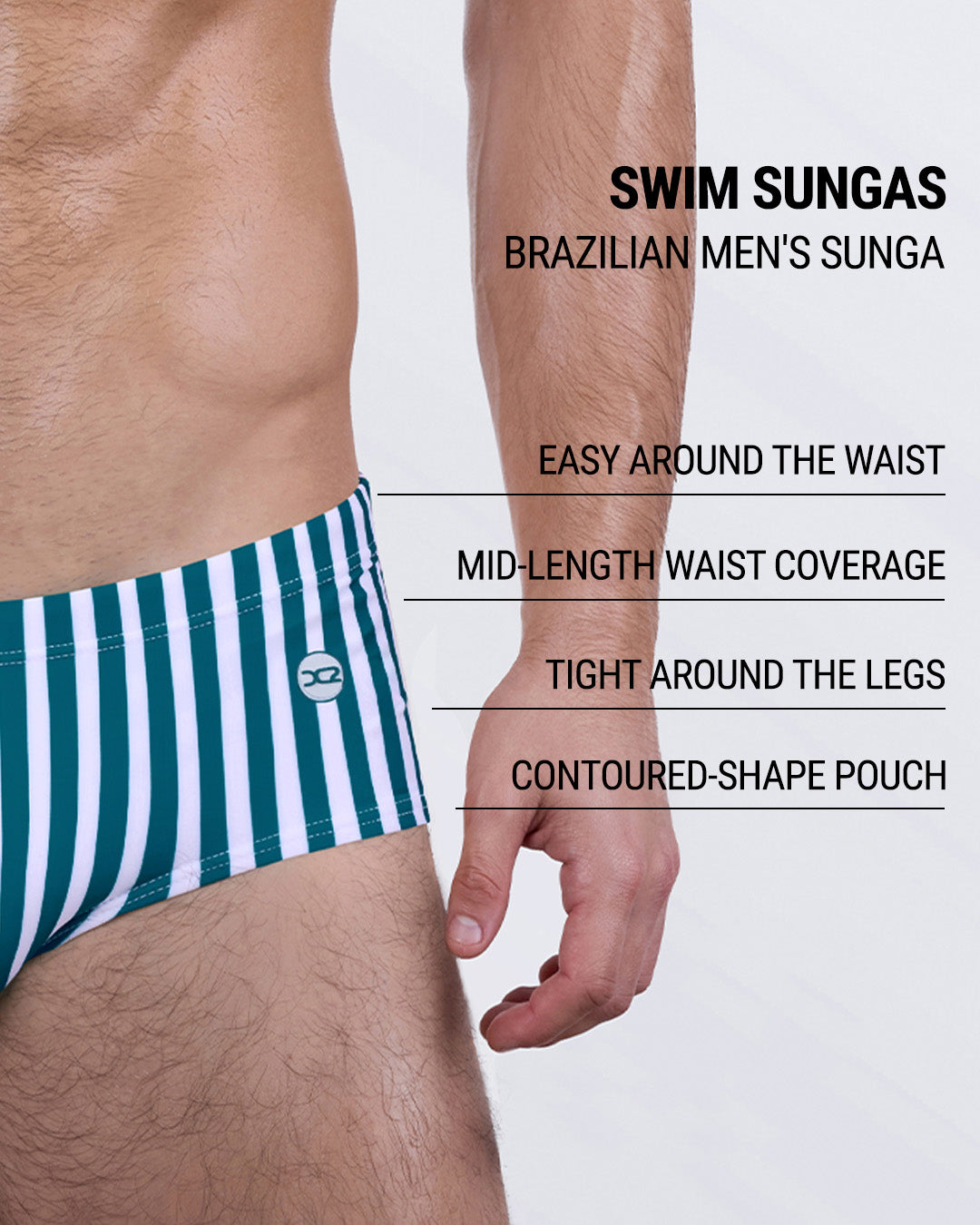FAST LINES (PACIFIC GREEN) - Swim Sunga | DC2