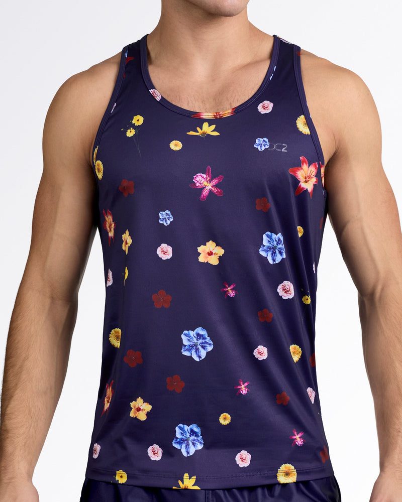 FLOWER POWERS (BLUE) - Tank Top | DC2