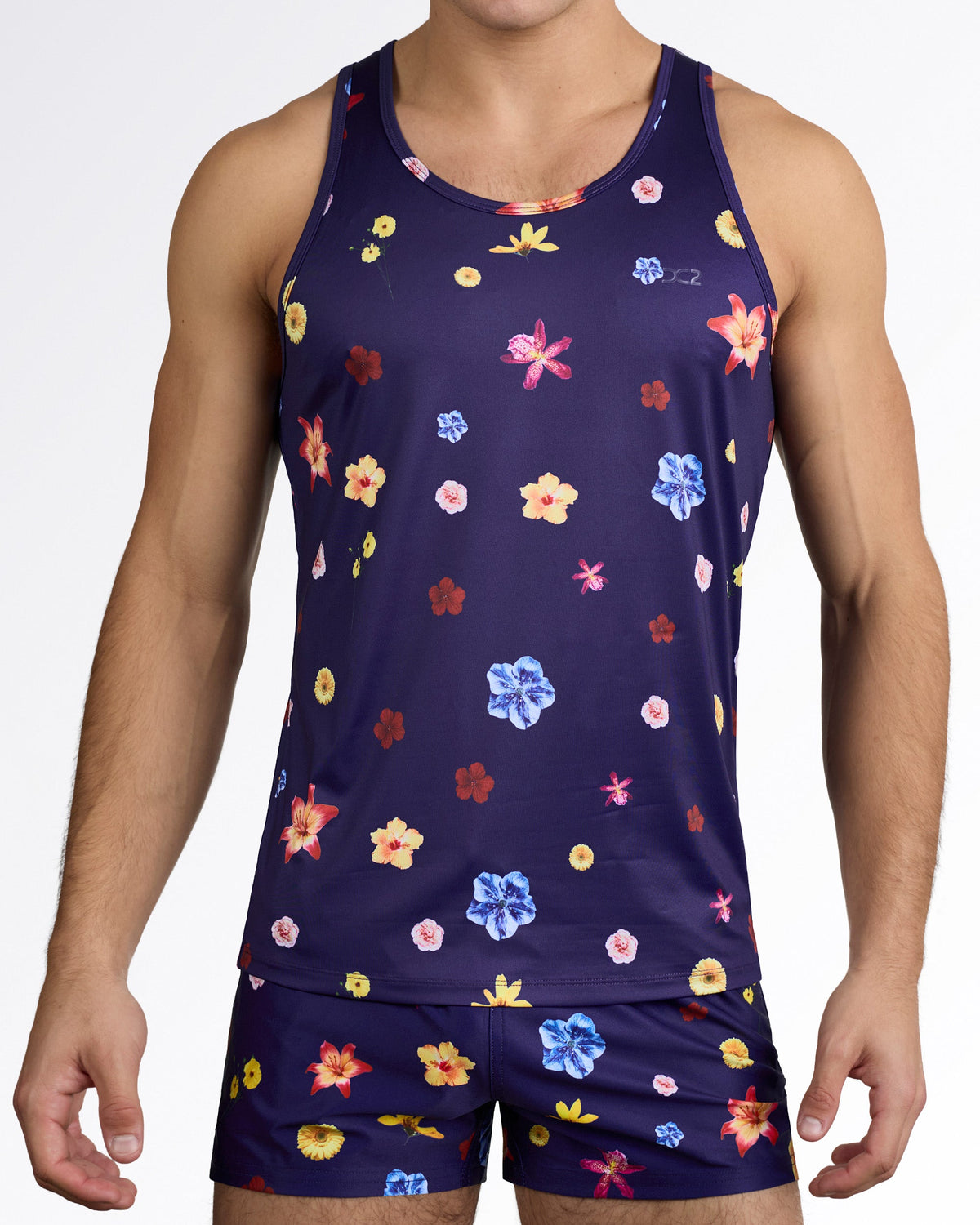 FLOWER POWERS (BLUE) - Tank Top | DC2