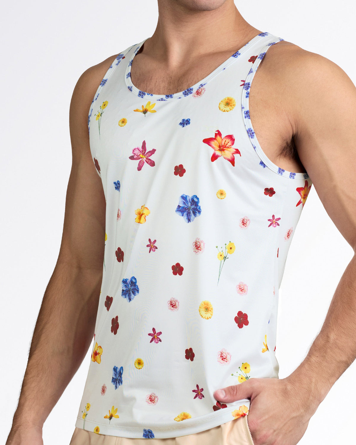 FLOWER POWERS (CREAM) - Tank Top | DC2