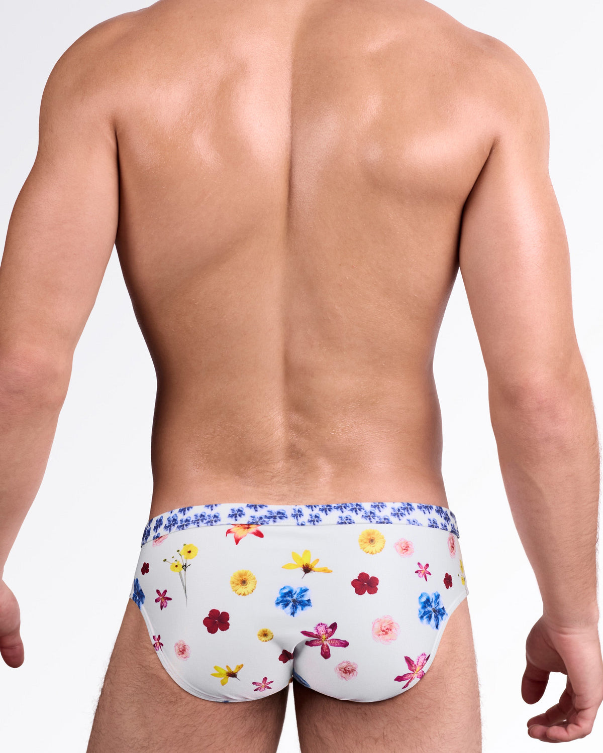 FLOWER POWERS (CREAM) - Swim Brief | DC2