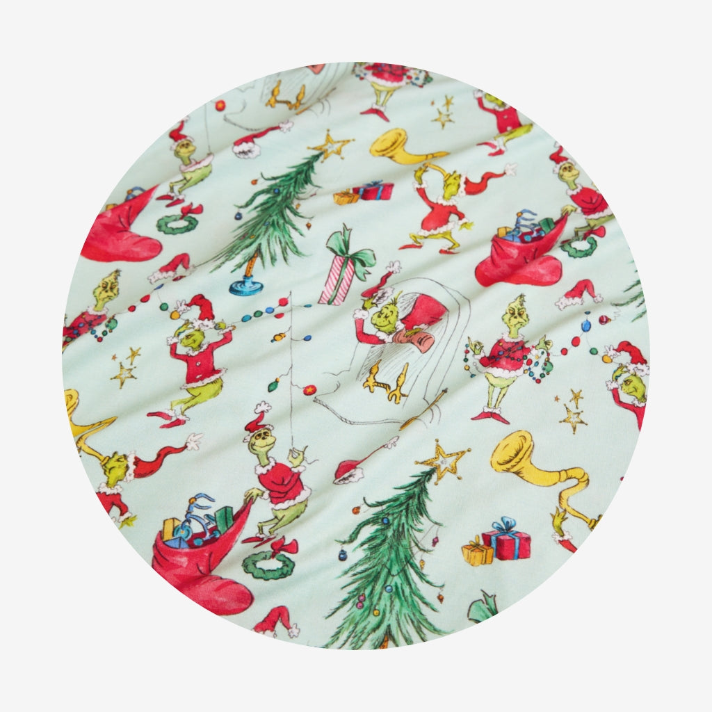Dr. Seuss Stealing Christmas Luxe Plush Patoo® Blanket