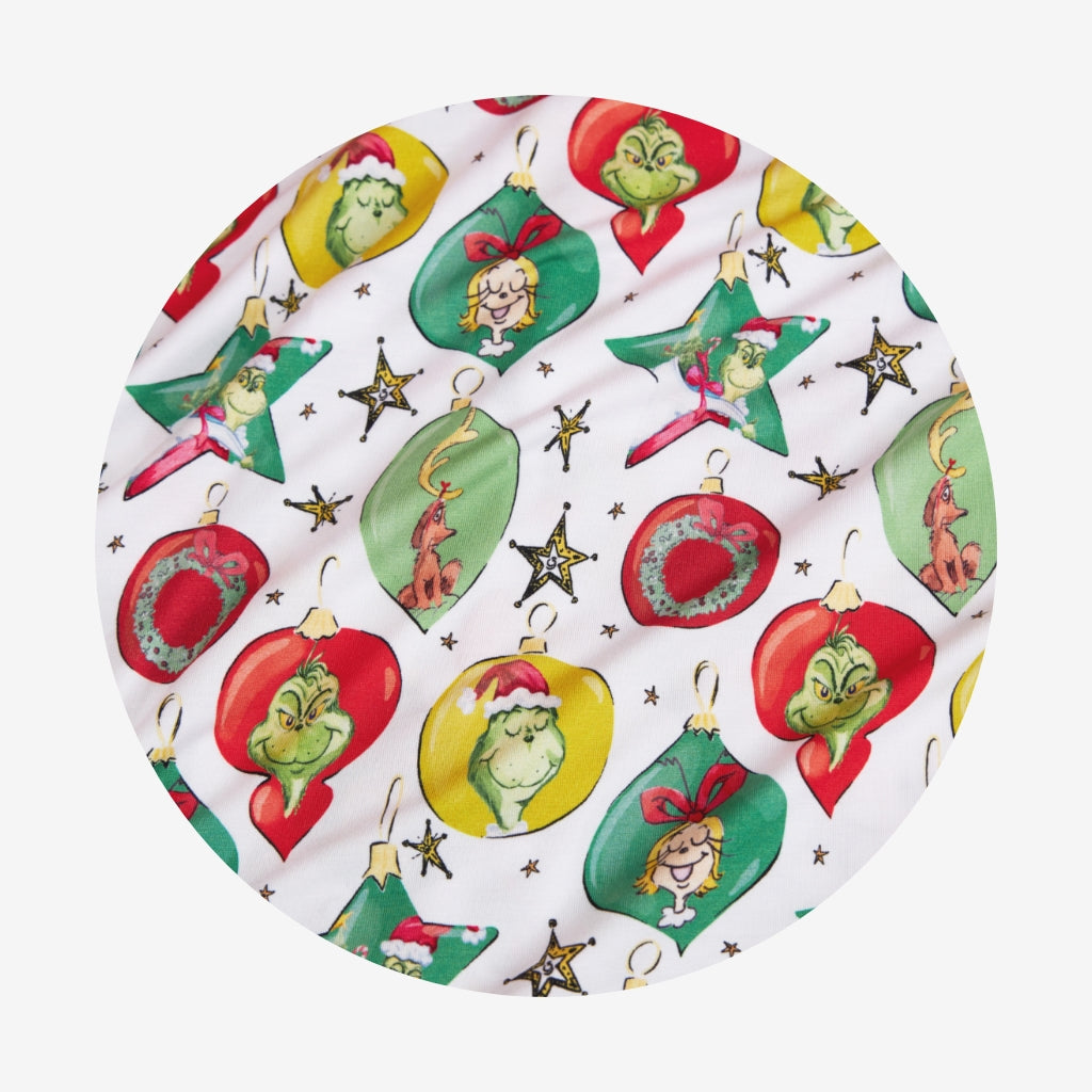 Dr. Seuss Grinchmas Ornaments Luxe Plush Patoo® Blanket