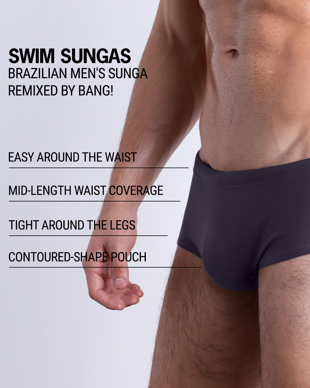 GOTHAM GREY - Swim Sunga | DC2