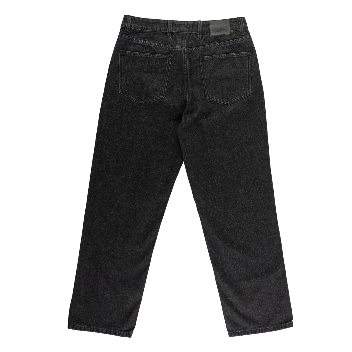 Immortal Loose Straight Fit Denim - Washed Black
