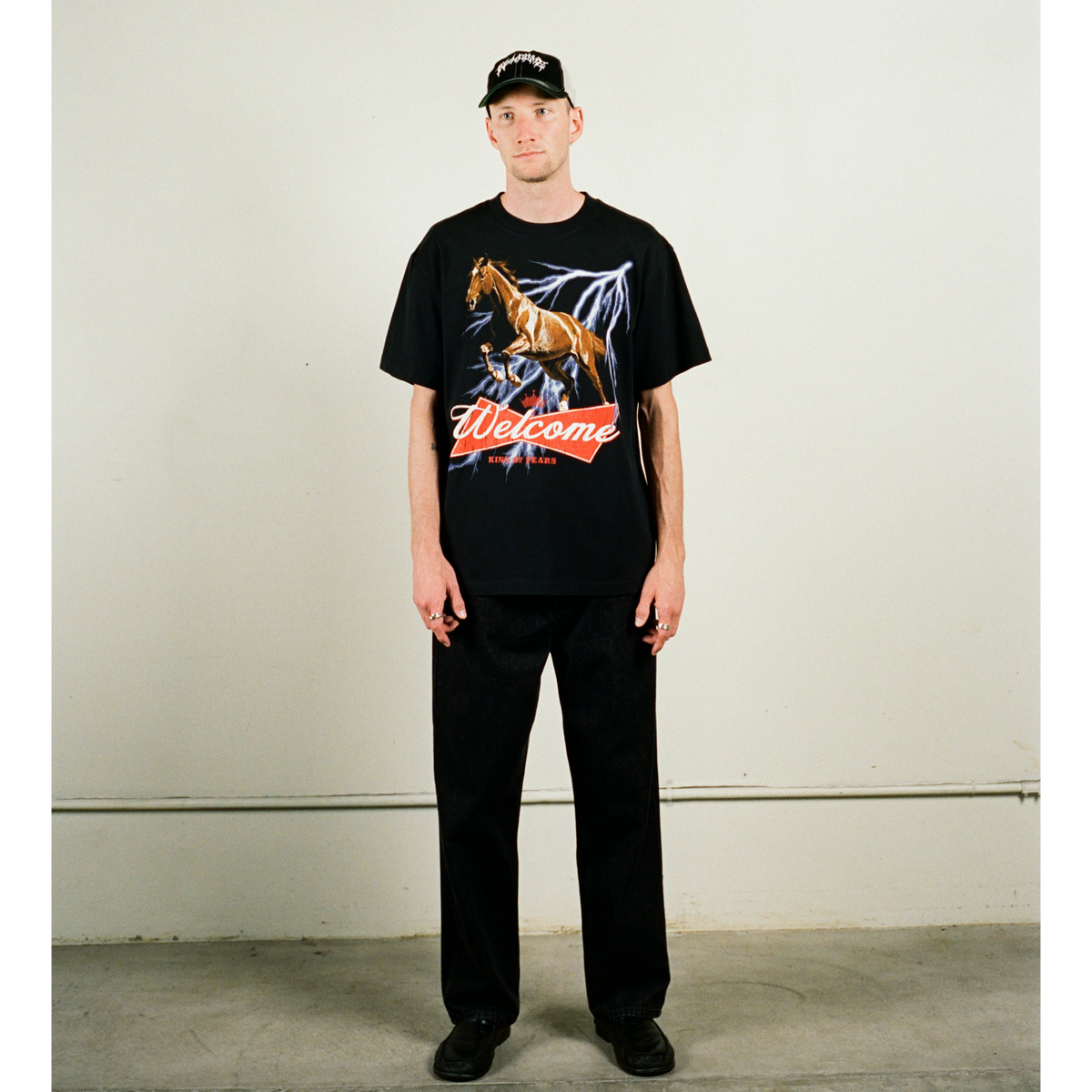 King of Fears Boxy Garment-Dyed Tee