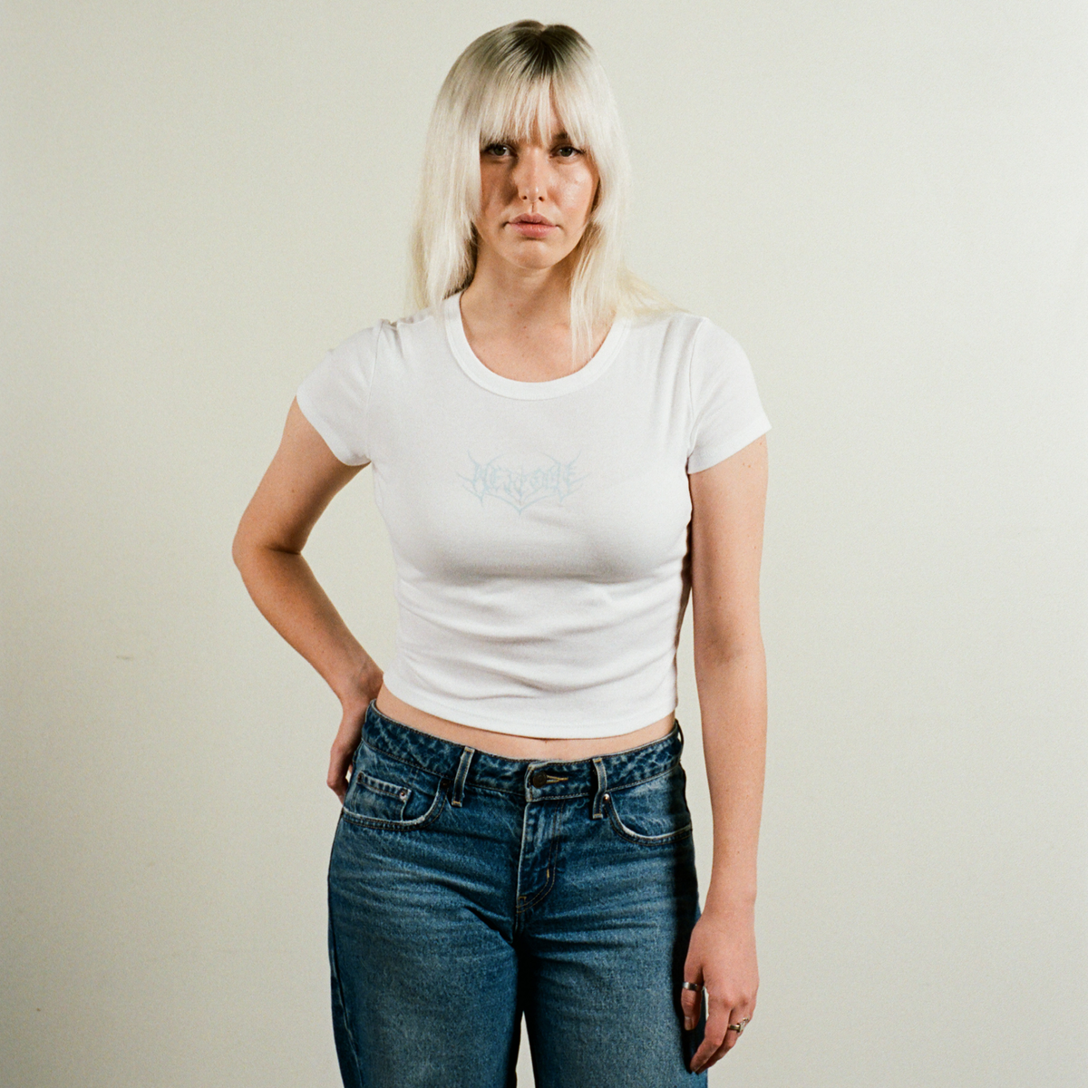 Splinter Micro Rib Baby Tee