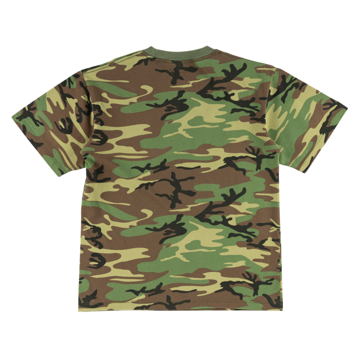 Barb Camo Boxy Garment-Dyed Tee