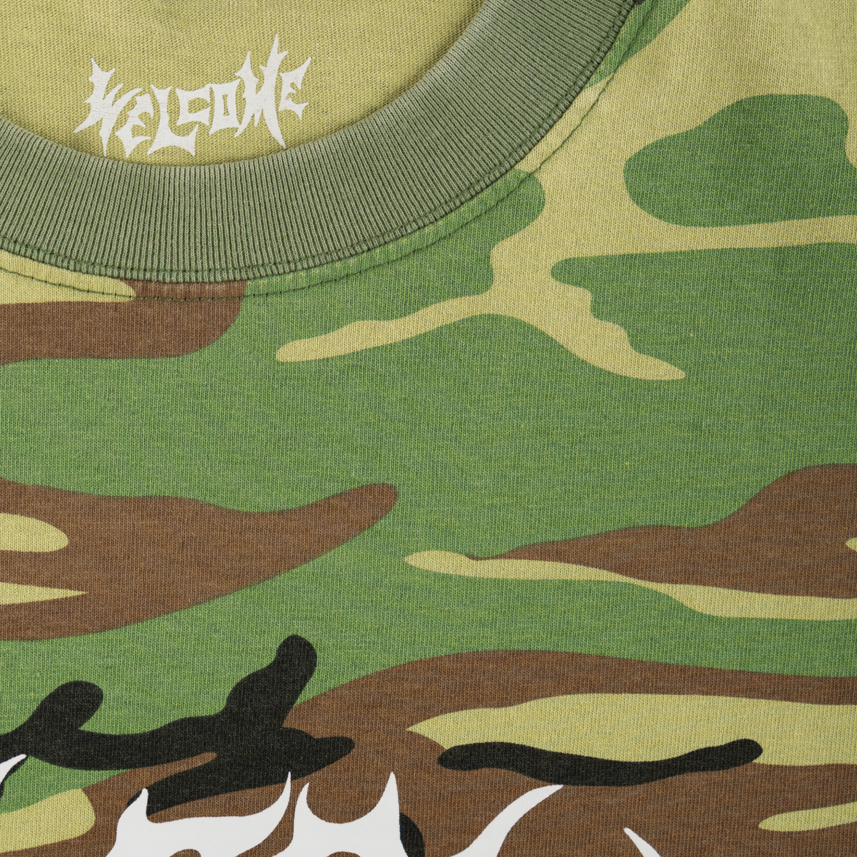 Barb Camo Boxy Garment-Dyed Tee