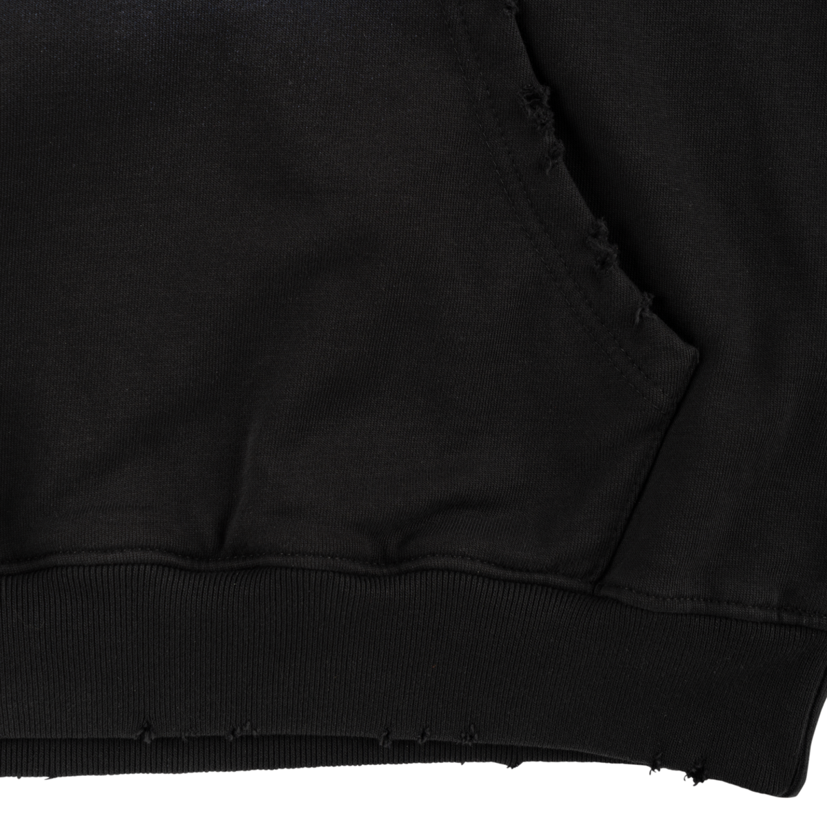 Coupled Sun Fade Distressed Hoodie