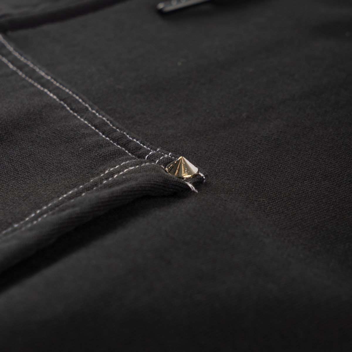 Vamp Pigment-Dyed Crop Zip Hoodie