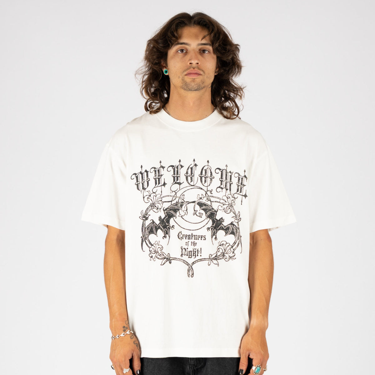 Night Creature Boxy Garment-Dyed Tee