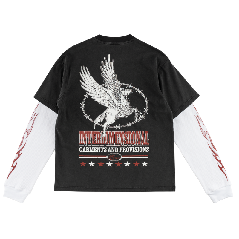Pegasus Layered 2fer Tee