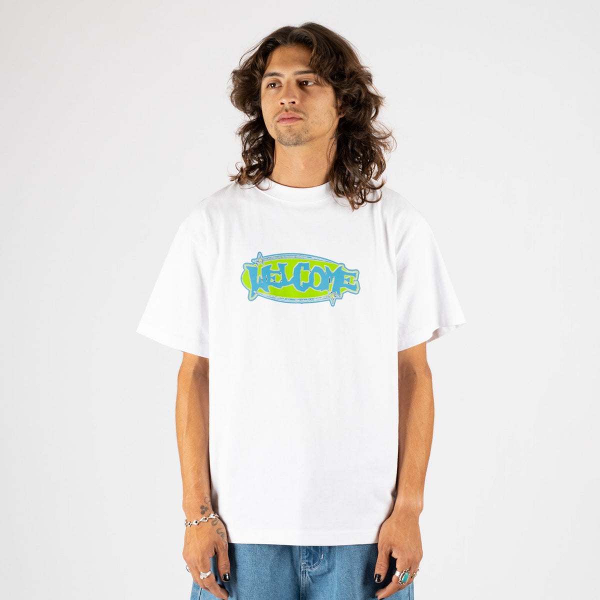 Hey Ya Boxy Garment-Dyed Tee