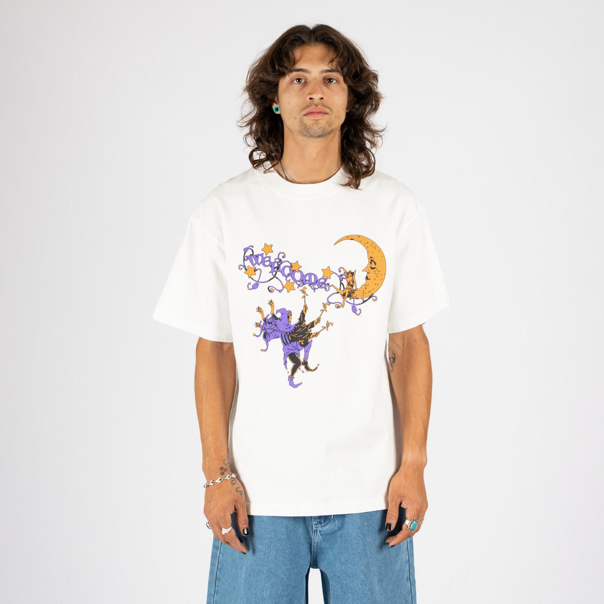 Triple Trickster Boxy Garment-Dyed Tee