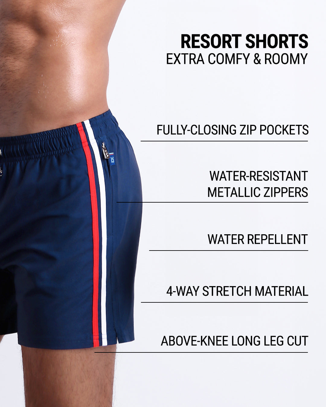 IMPERIAL BLUE - Resort Shorts | DC2