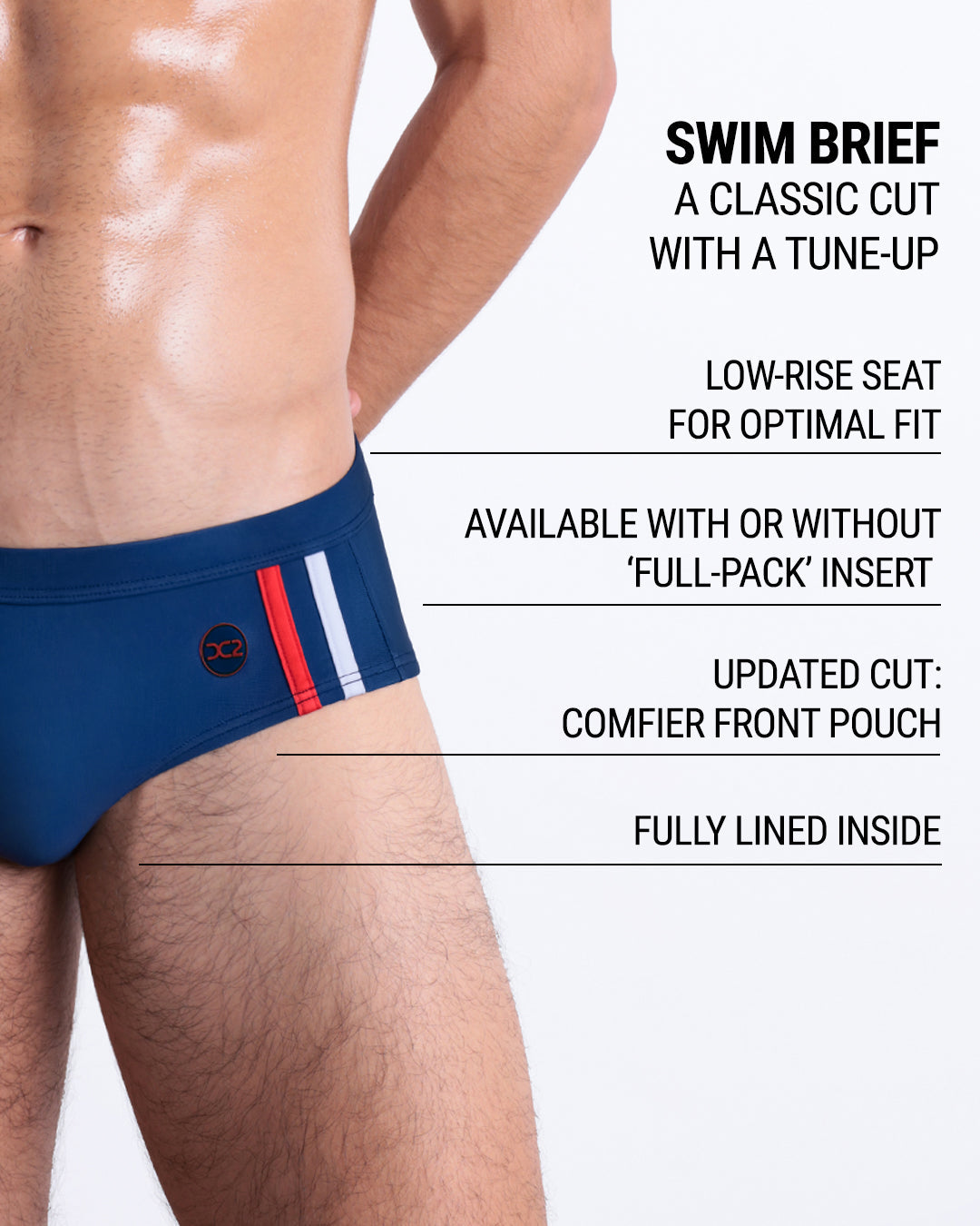 IMPERIAL BLUE - Swim Brief | DC2