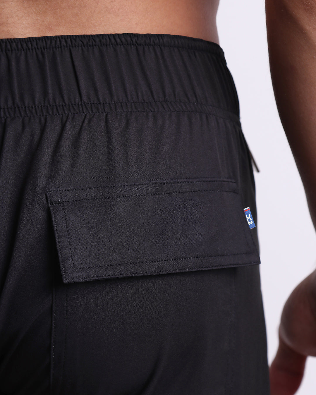 JET BLACK - Flex Boardshorts | DC2