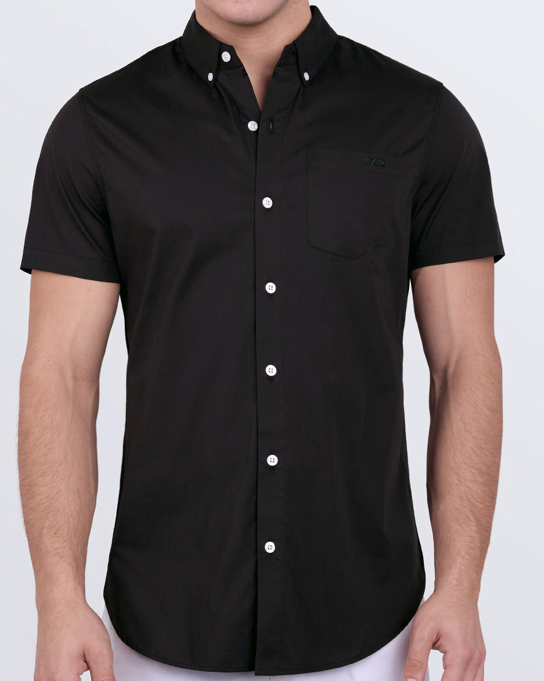 JET BLACK - Cotton Shirt | DC2