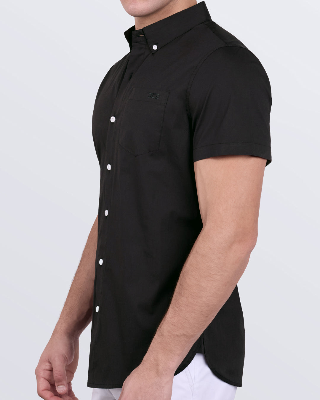 JET BLACK - Cotton Shirt | DC2