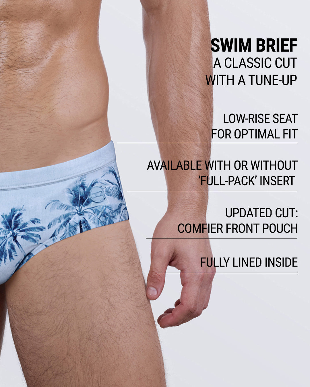 LA ISLA BONITA - Swim Brief | DC2