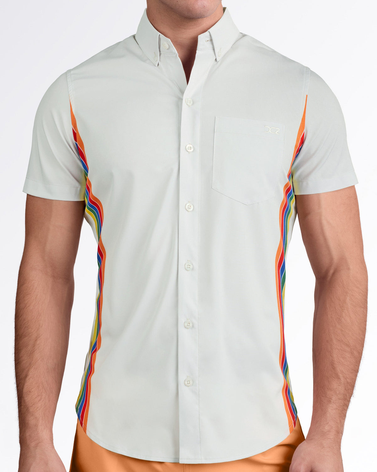 MIXTAPE STRIPES - Stretch Shirt | DC2