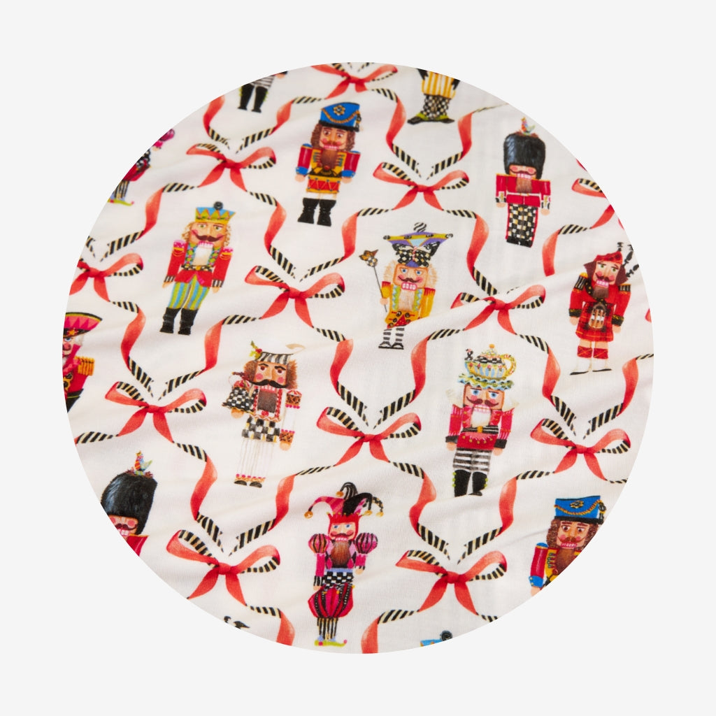 MacKenzie-Childs Nutcrackers Classic Pajama Set